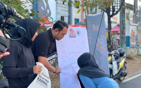 Densus 88 AT Polri Ajak Masyarakat Tolak Radikalisme dan Bullying melalui Kampanye Edukasi di Car Free Day Makassar