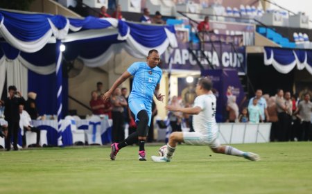 Final Kapolda Cup 4 Berlangsung Meriah, Tim Gabsat Polda Jatim Angkat Trofi Juara