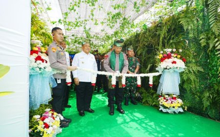 Resmikan 80 Jembatan Merah Putih Presisi di Riau, Kapolri: Permudah Anak Sekolah-Masyarakat