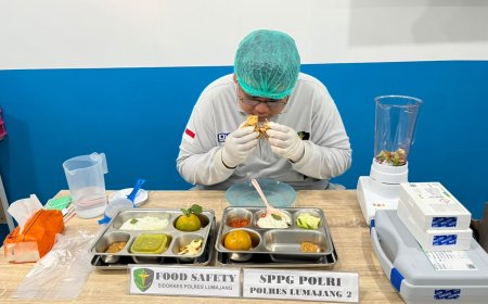 Polres Lumajang Pastikan Keamanan MBG Lewat Uji Lab Ketat di Dua Titik SPPG