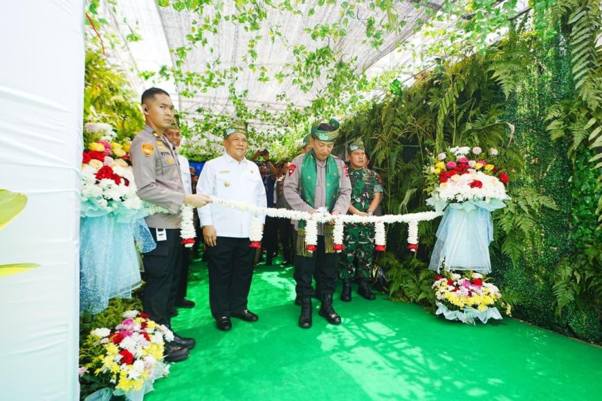 Resmikan 80 Jembatan Merah Putih Presisi di Riau, Kapolri: Permudah Anak Sekolah-Masyarakat