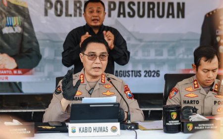 Polres Pasuruan Ungkap 5 Kasus Kekerasan di Jalur Malang–Surabaya, 7 Tersangka Diamankan