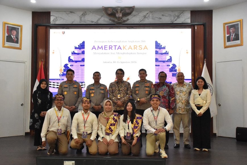 Kolaborasi Strategis Polri dan Kemenkeu dalam Persiapan Keberangkatan Penerima Beasiswa LPDP Angkatan ke-280