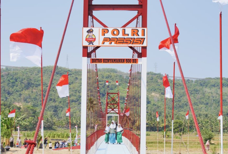 Kapolri: 895 Jembatan Merah Putih Presisi Berikan Manfaat bagi 2 Juta Masyarakat