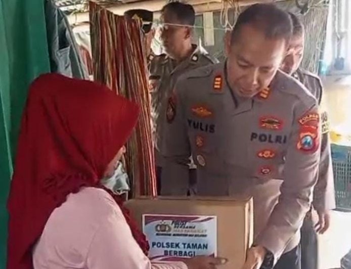 Polres Madiun Kota Dekatkan Diri ke Masyarakat Lewat Program Sambang dan Aksi Sosial