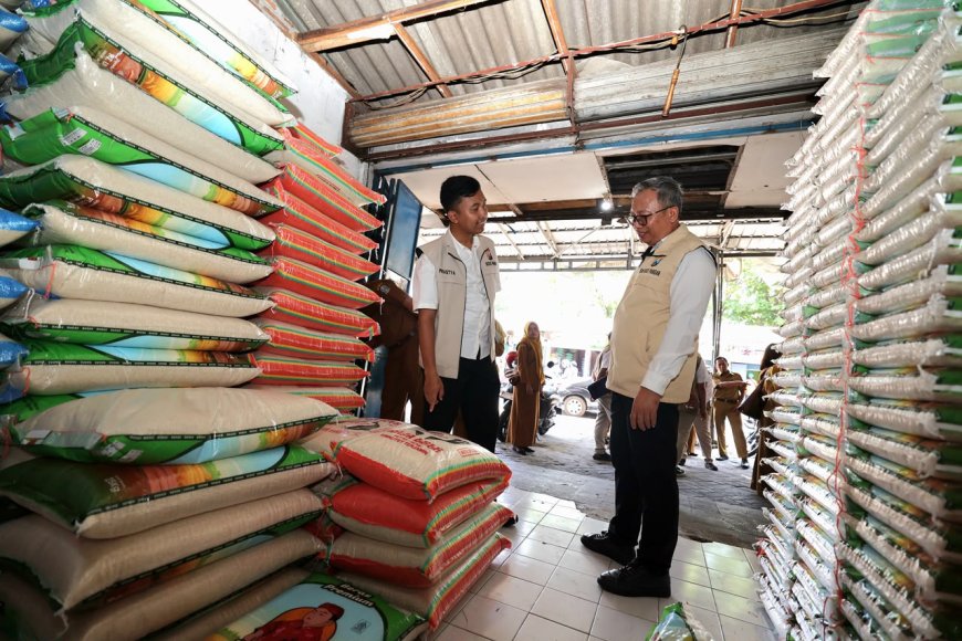 Polda Jatim Pantau Stok dan Harga Beras di Tiga Pasar, Pasokan Terpantau Aman